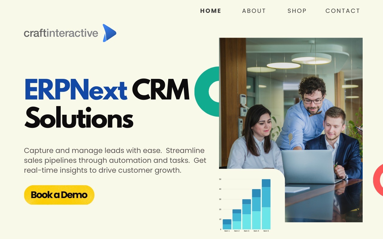 ERPNext CRM Solutions | Craft interactive 