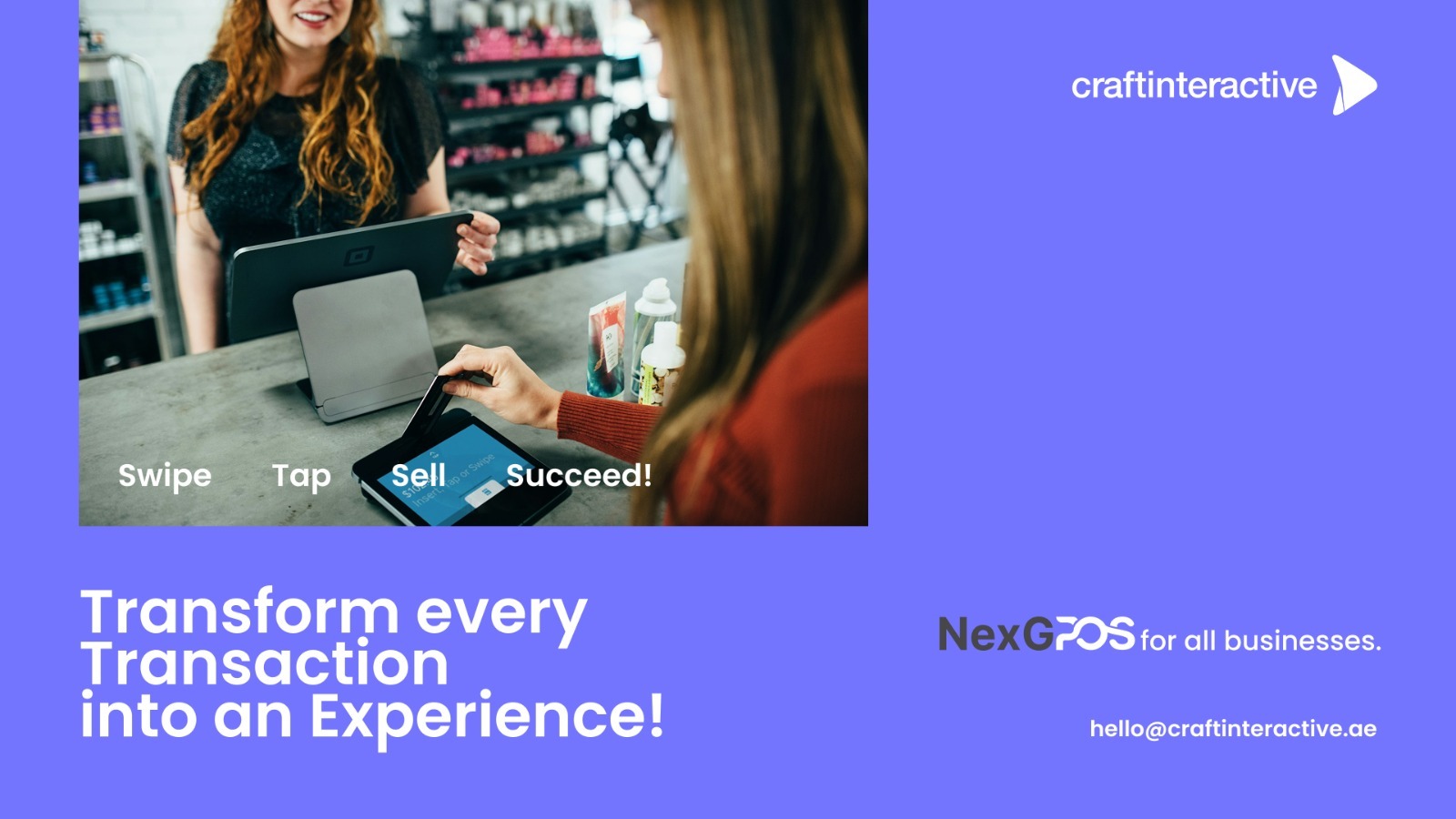 Swipe, Click, Grow UAE’s Smart POS Revolution | Craft Interactive 